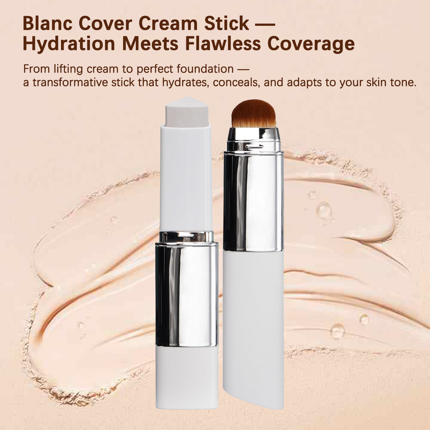 💄White Concealer Foundation Stick — One Swipe to Flawless Skin. Now Up to 52% OFF!🔥