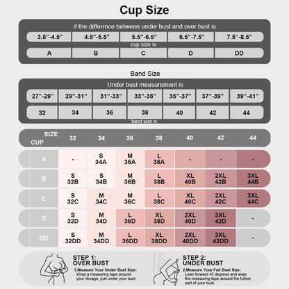 NESLEMY Wireless Womens Comfortable Wireless Bras Push Up Bralettes Seamless Tshirts Bras Deep V Everyday Bras